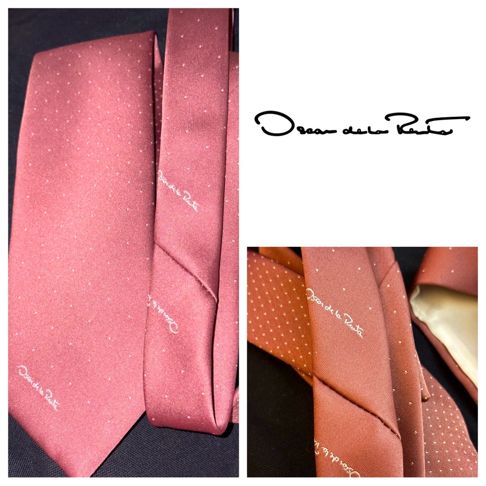 Vintage Oscar Dela Renta Tie